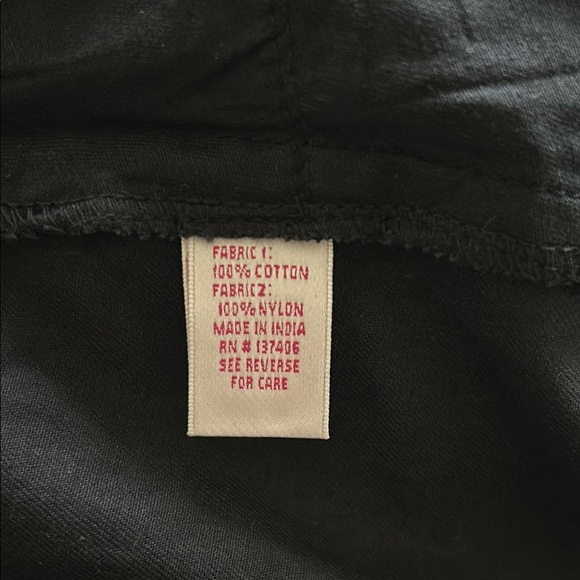 Pura Vida 100% cotton  Black Lace Dress size 12 - Picture 11 of 12